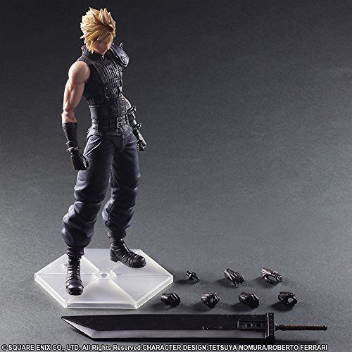 Square Enix Final Fantasy VII Remake Play Arts Kai No.1 Cloud Strife from Japan_9