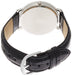 CITIZEN Q&Q Falcon Q996-304 Analog Men's White Watch Black Leather Belt NEW_2