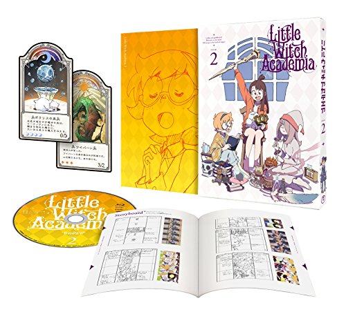 Little Witch Academia Vol.2 First Limited Edition DVD Making Book Card NEW_2