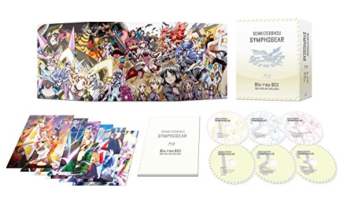 Symphogear Blu-ray Box First Limited Edition KIXA-90737 Animation NEW from Japan_1