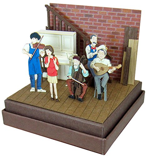 Sankei Studio Ghibli mini Whisper of the Heart ensemble NOW paper craft NEW_4