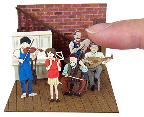 Sankei Studio Ghibli mini Whisper of the Heart ensemble NOW paper craft NEW_6
