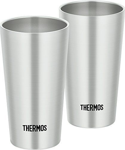 Thermos vacuum insulated tumbler 2 piece set 300ml stainless steel JDI-300P S_1