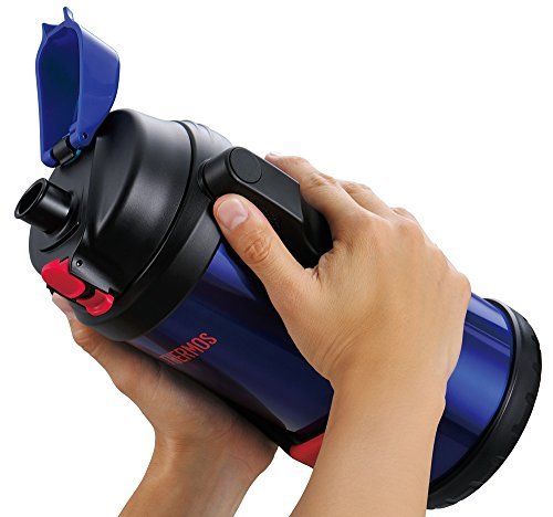 THERMOS Water bottle vacuum insulation 2.0 L dark blue FFO-2003 NEW from Japan_4