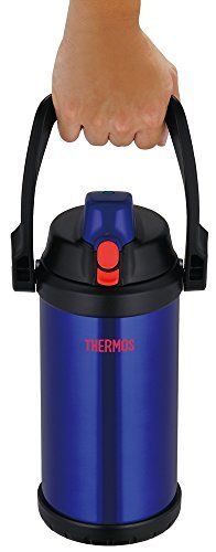 THERMOS Water bottle vacuum insulation 2.0 L dark blue FFO-2003 NEW from Japan_5