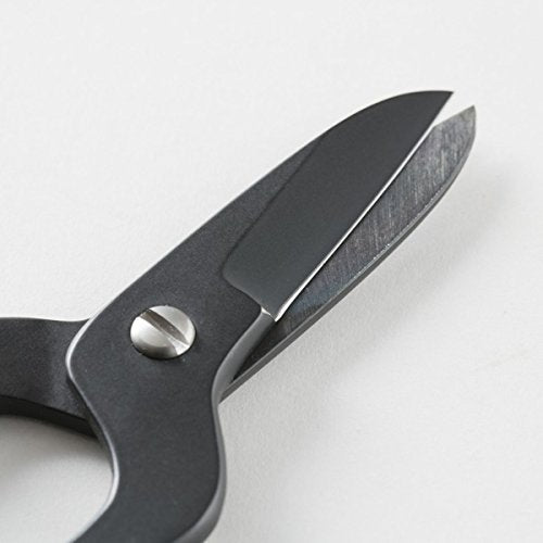 Kobayashi Seikyo Garden Shears FLORIST 3.15" x 6.30" x 0.39" Black Made in Japan_2