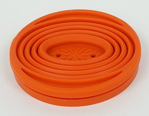 CAPTAIN STAG UW-3509 Silicon Coffee Dripper Orange Outdoor Goods NEW from Japan_2