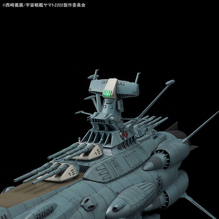 BANDAI 1/1000 Yamato 2202 U.N.C.F. ANDROMEDA Movie Effect Ver Model Kit NEW F/S_10
