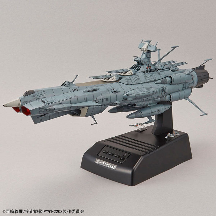 BANDAI 1/1000 Yamato 2202 U.N.C.F. ANDROMEDA Movie Effect Ver Model Kit NEW F/S_2