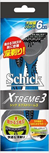 Schick Extreme 3 3 Blade 6 pieces NEW_1