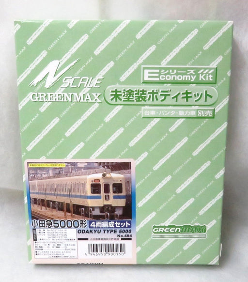 Greenmax N gauge Odakyu Type 5000 4-Car Unassembled Kit 404 Model Train Kit NEW_1