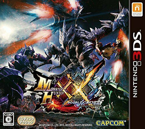 CAPCOM Monster Hunter XX Double Cross Nintendo 3DS Japanese Game SEALED NEW_1