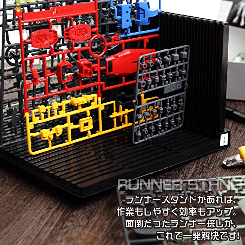 Parts for Plastic Model Stand Up runner Stand Retractable Type L Folding Type_8