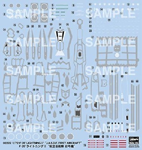 Hasegawa 1/72 F-35A Lightning 2 JASDF First Aircraft Model Kit NEW from Japan_5