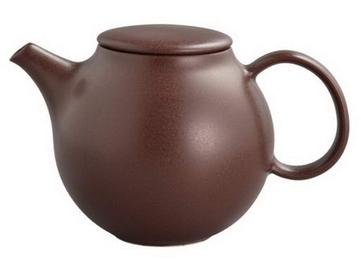 KINTO PEBBLE Teapot 500ml Brown 17142 65xH105xW160mm w/Stainless strainer NEW_1