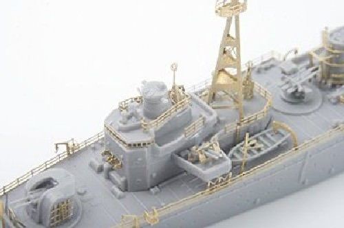 Aoshima Seaplane Tender Akitsushima Photo Etched Parts Set Plastic Model Kit NEW_3