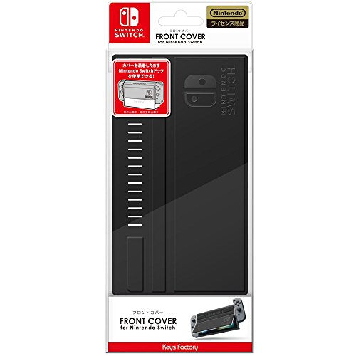 FRONT COVER for Nintendo Switch Black Anti-scratch NEW from Japan_1