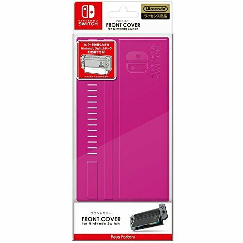 Nintendo Switch FRONT COVER for Nintendo Switch Pink NEW from Japan_1
