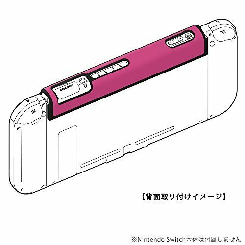 Nintendo Switch FRONT COVER for Nintendo Switch Pink NEW from Japan_3