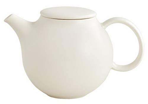 KINTO teapot atelier tete Pebble 500ml  (White) 17140 Stainless Steel strainer_1