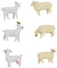 Tomytec Geo-Colle Animal 105 Sheep, Goat 1/150 N scale NEW from Japan_1