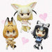 Kemono Friends Chobiru Me Petit serval, raccoons, Fennec Set NEW from Japan_1