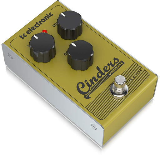 TC Electronic Analog Overdrive Pedal Tube Like Sound CINDERS OVERDRIVE YELLOW_2