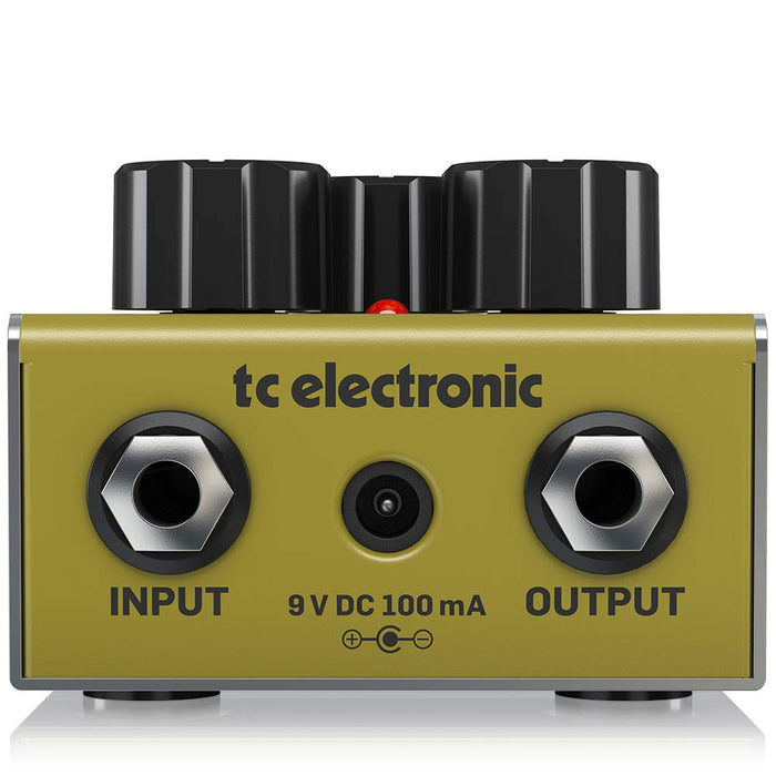 TC Electronic Analog Overdrive Pedal Tube Like Sound CINDERS OVERDRIVE YELLOW_4