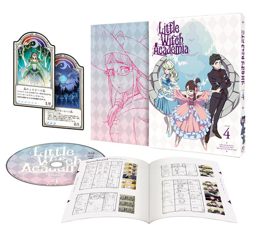 Little Witch Academia Vol.4 Limited Edition DVD+Making Book+Card TDV-27098D NEW_1