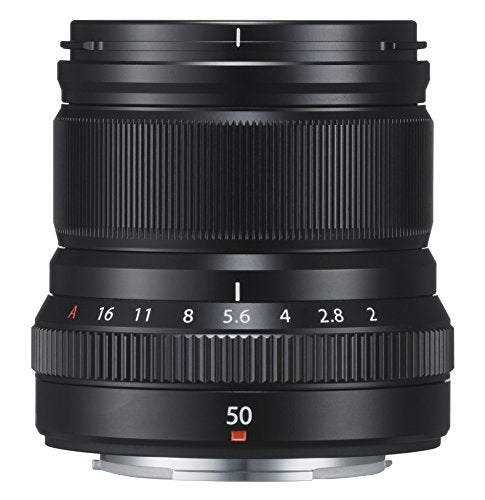 FUJIFILM Single Focus Medium Telephoto Lens XF 50mm F2 R WR B Black ‎16536611_1