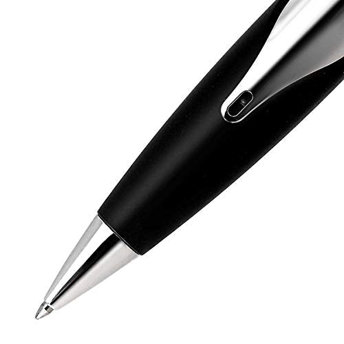 Schneider ID Ballpoint Pen Black / Chrome IDBPBLKM Nib Size: M NEW from Japan_2