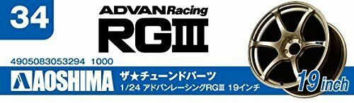 Aoshima 1/24 Advan Racing RGIII 19inch (Accessory) NEW from Japan_3