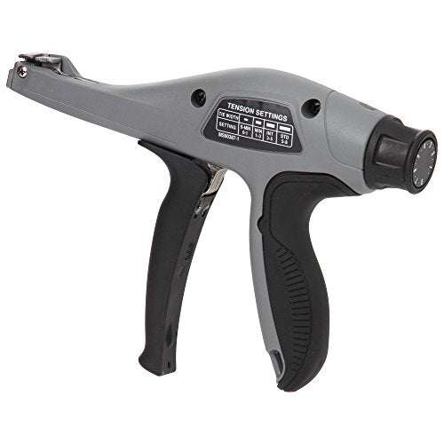 Panduit GTS-E Ergonomic Hand Operated Cable Tie Gun Gray / Black Plastic NEW_1