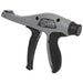 Panduit GTS-E Ergonomic Hand Operated Cable Tie Gun Gray / Black Plastic NEW_1