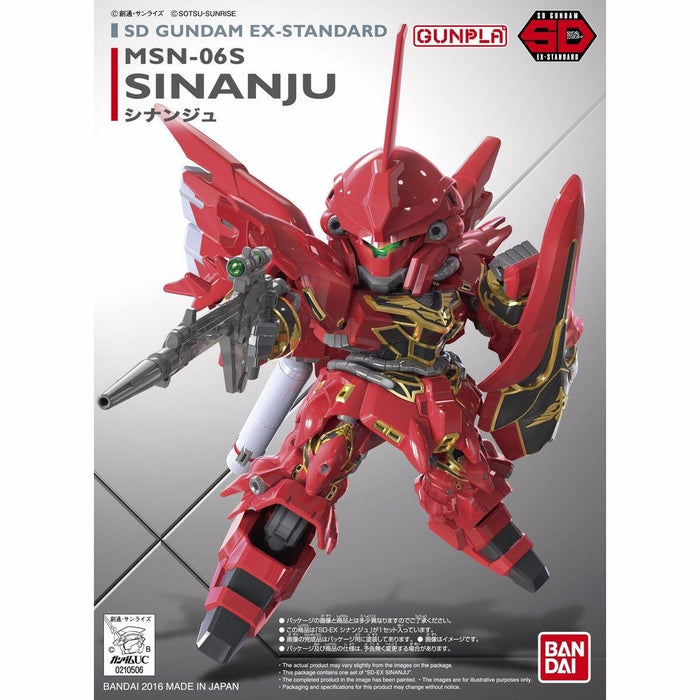 BANDAI SD EX-STANDARD 013 MSN-06S SINANJU Model Kit Gundam UC NEW from Japan F/S_1