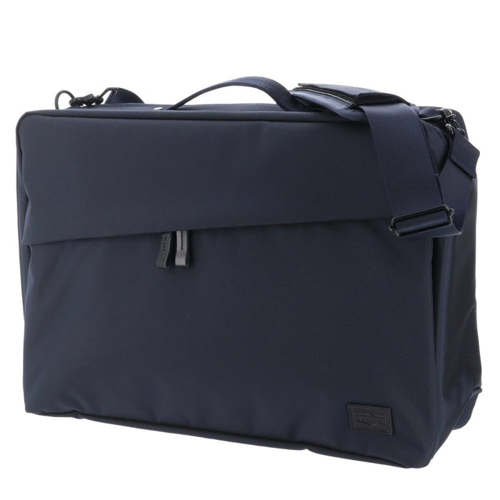 Yoshida Bag PORTER VIEW 3WAY BRIEF CASE 695-05758 Navy Made in Japan Nylon NEW_1