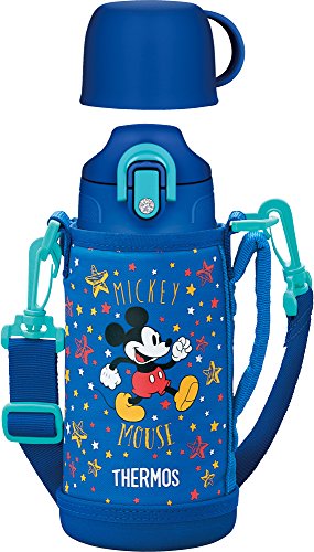 THERMOS 2WAY Water Bottle 0.63L / 0.6L Disney Mickey FHO-600WFDS BLS NEW_1