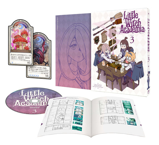 Little Witch Academia Vol.3 Limited Edition DVD+Making Book+Card TDV-27097D NEW_1
