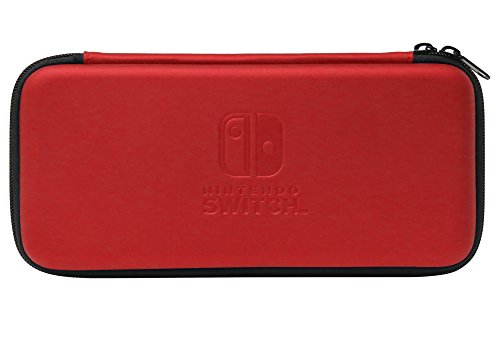 HORI Slim Hard Pouch for Nintendo Switch Red NEW from Japan_5