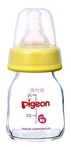 Pigeon Slim type baby bottle 50 ml for heat-resistant glass fruit juice NEW_2