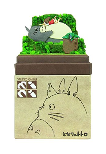 Sankei Ghibli My Neighbor Totoro Mei and Totoro Mini Paper Craft Kit MP07-48 NEW_10