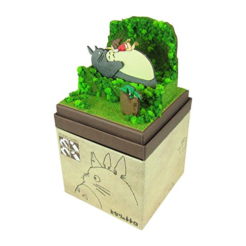 Sankei Ghibli My Neighbor Totoro Mei and Totoro Mini Paper Craft Kit MP07-48 NEW_2