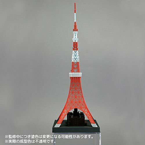 Kaiyodo Soft Vinyl Toy Box Hi-Line 003 Tokyo Tower Figure NEW from Japan_3
