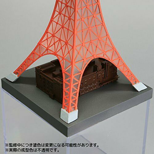 Kaiyodo Soft Vinyl Toy Box Hi-Line 003 Tokyo Tower Figure NEW from Japan_7