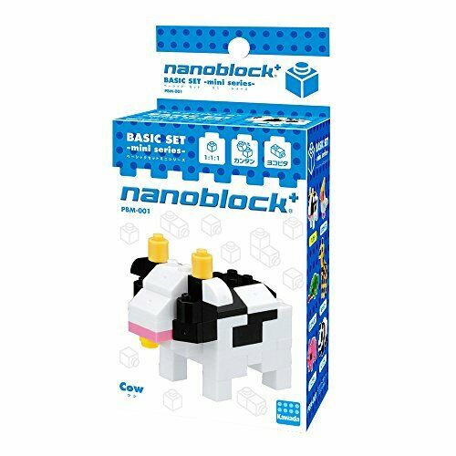 Nanoblock+ Cow PBM-001 NEW from Japan_1