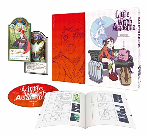 Little Witch Academia Vol.1 First Limited Edition DVD+Making Book+Card NEW_2