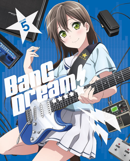 Blu-ray BanG Dream Vol.5 First Limited Edition with Booklet Card OVXN-33 NEW_1