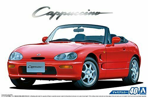 Aoshima 1/24 Suzuki EA11R Cappuccino '91 Plastic Model Kit NEW from Japan_4