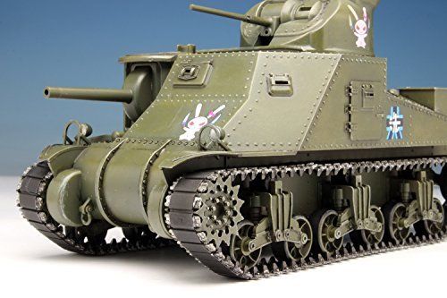 TAMIYA PLATZ 1/35 Girls und Panzer M3 LEE TEAM Usagisan Olive Drab Model Kit NEW_10