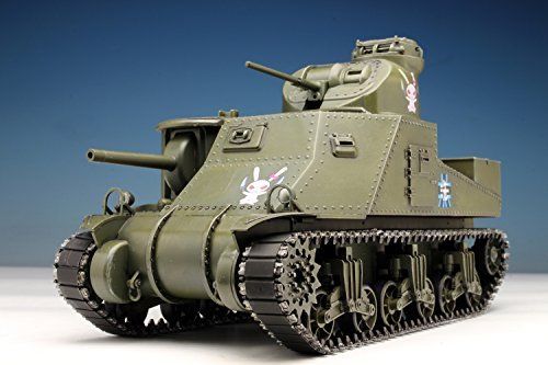 TAMIYA PLATZ 1/35 Girls und Panzer M3 LEE TEAM Usagisan Olive Drab Model Kit NEW_4